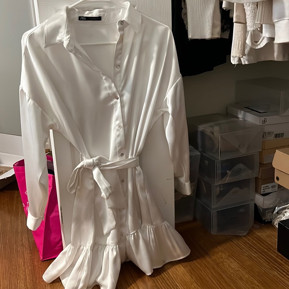 ZARA SILK CARDIGAN